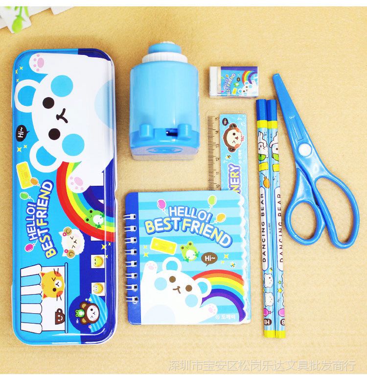 韩版卡通文具套装 点亮学习乐趣，传递生日祝福
