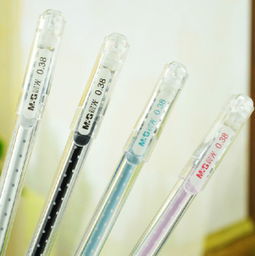 爱意点文具AGP67104 Fresh Season中性笔 0.38mm水性笔，为学习与办公注入清新活力