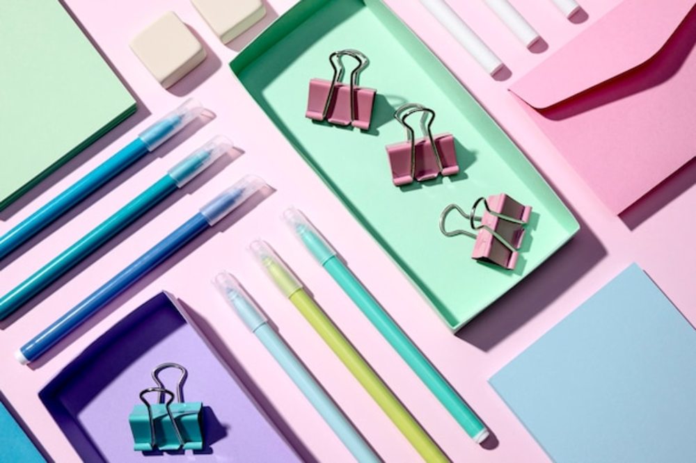 返校概念的特写视图 用品篇